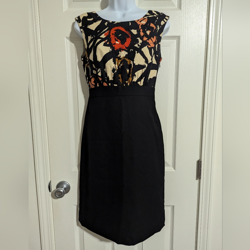 J. Crew Sleeveless Silk and Wool Sheath Dress